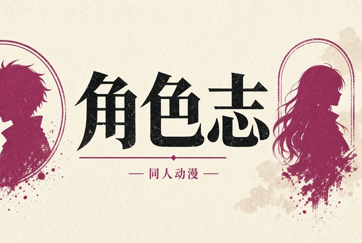 人物图鉴栏目插画