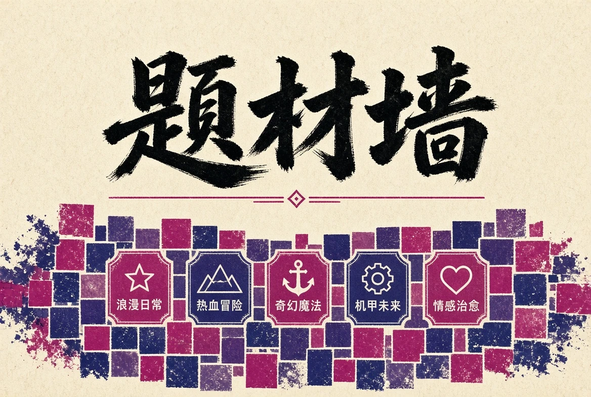 灵感宇宙创作题材配图